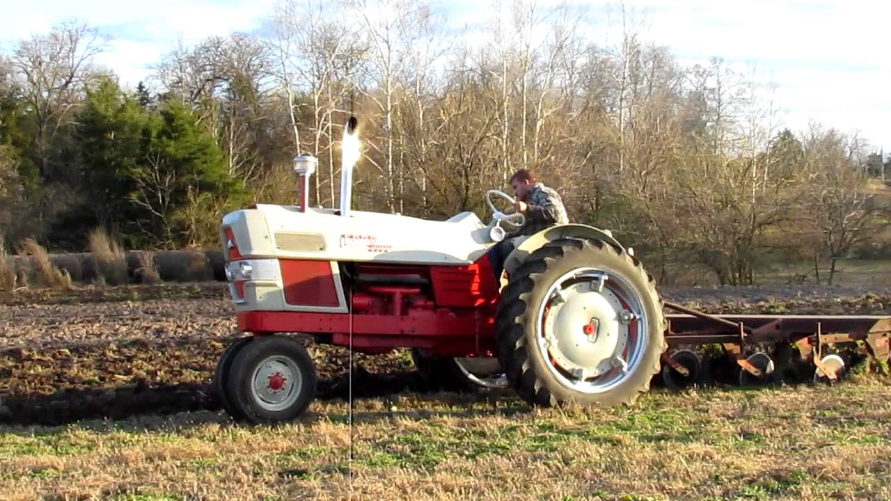 1961 Ford 6000 Plowing.avi