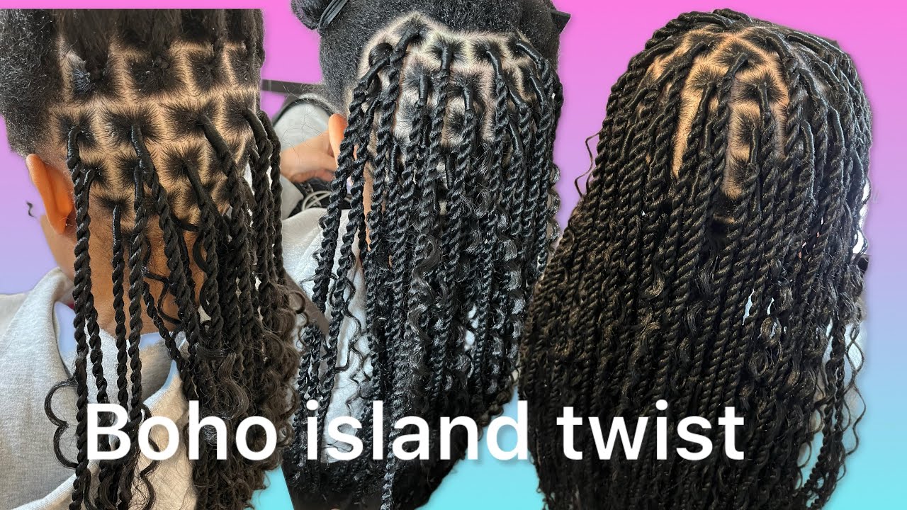 How To Do Boho Island Twist | EASY CROCHET MÉTHODE