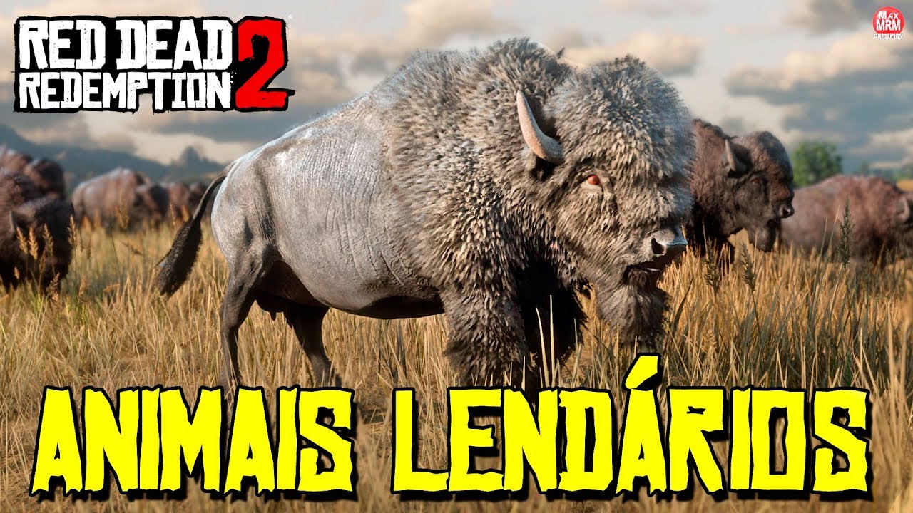 RED DEAD REDEMPTION 2 - CAÇANDO ANIMAIS LENDÁRIOS || SEM SPOILERS!