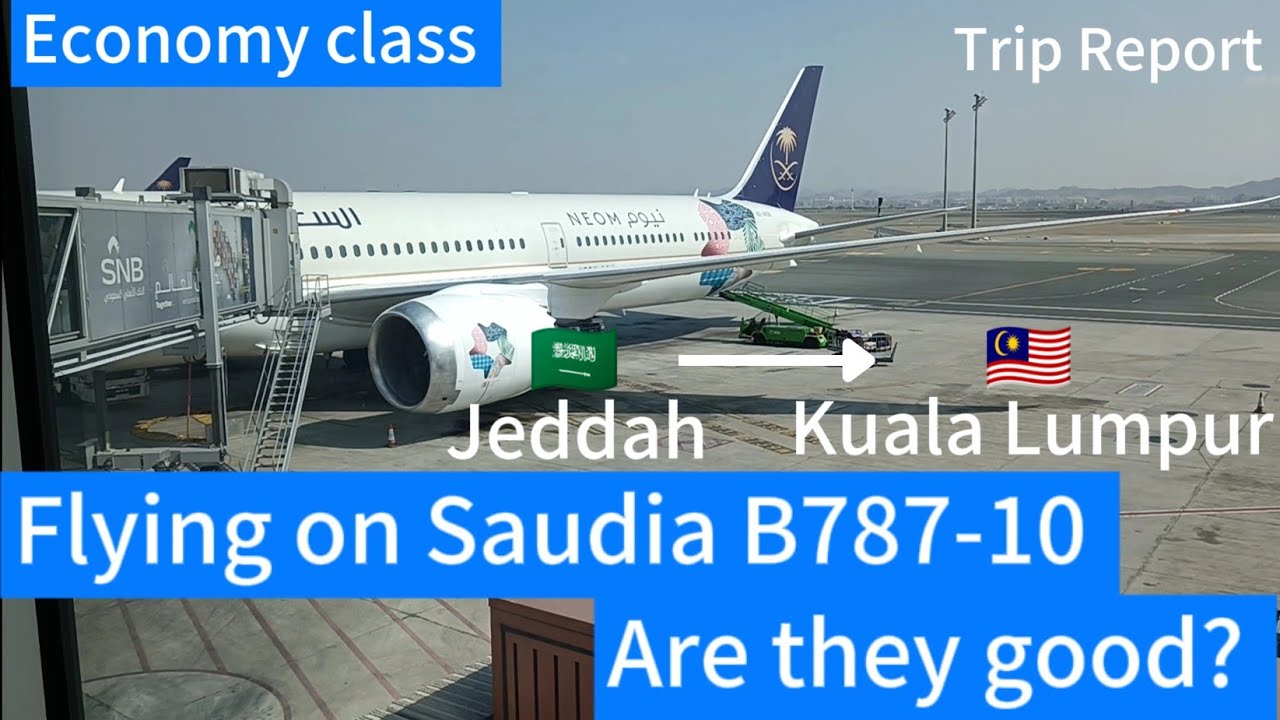 Trip report | Saudia Boeing 787-10 from Jeddah to Kuala Lumpur | My last video in 2023