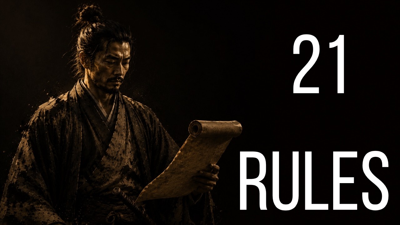 Miyamoto Musashi’s Dokkōdō: 21 Rules for a Life Without Regret
