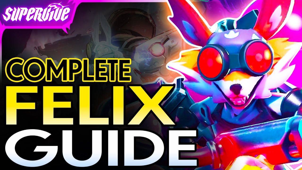 RANK 1 PEAK FELIX GUIDE! - HOW TO PLAY FELIX + ABILITIES + GAMEPLAY || SUPERVIVE