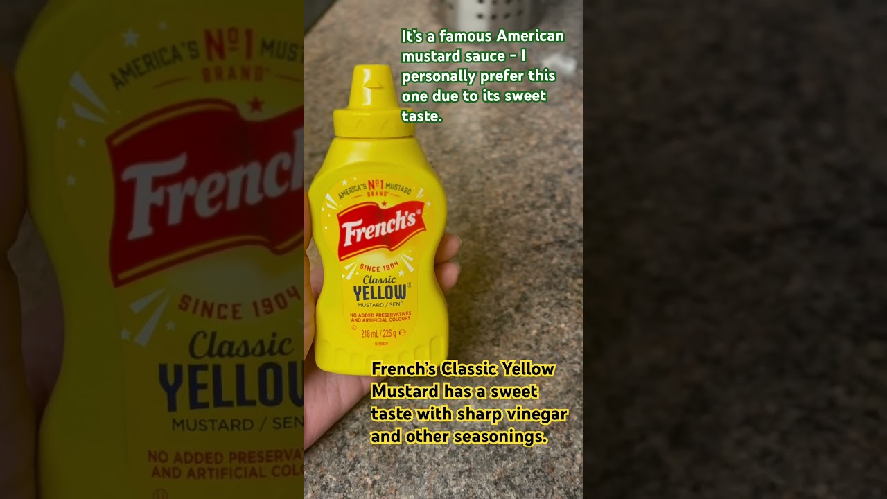 French&rsquo;s American Classic Yellow Mustard