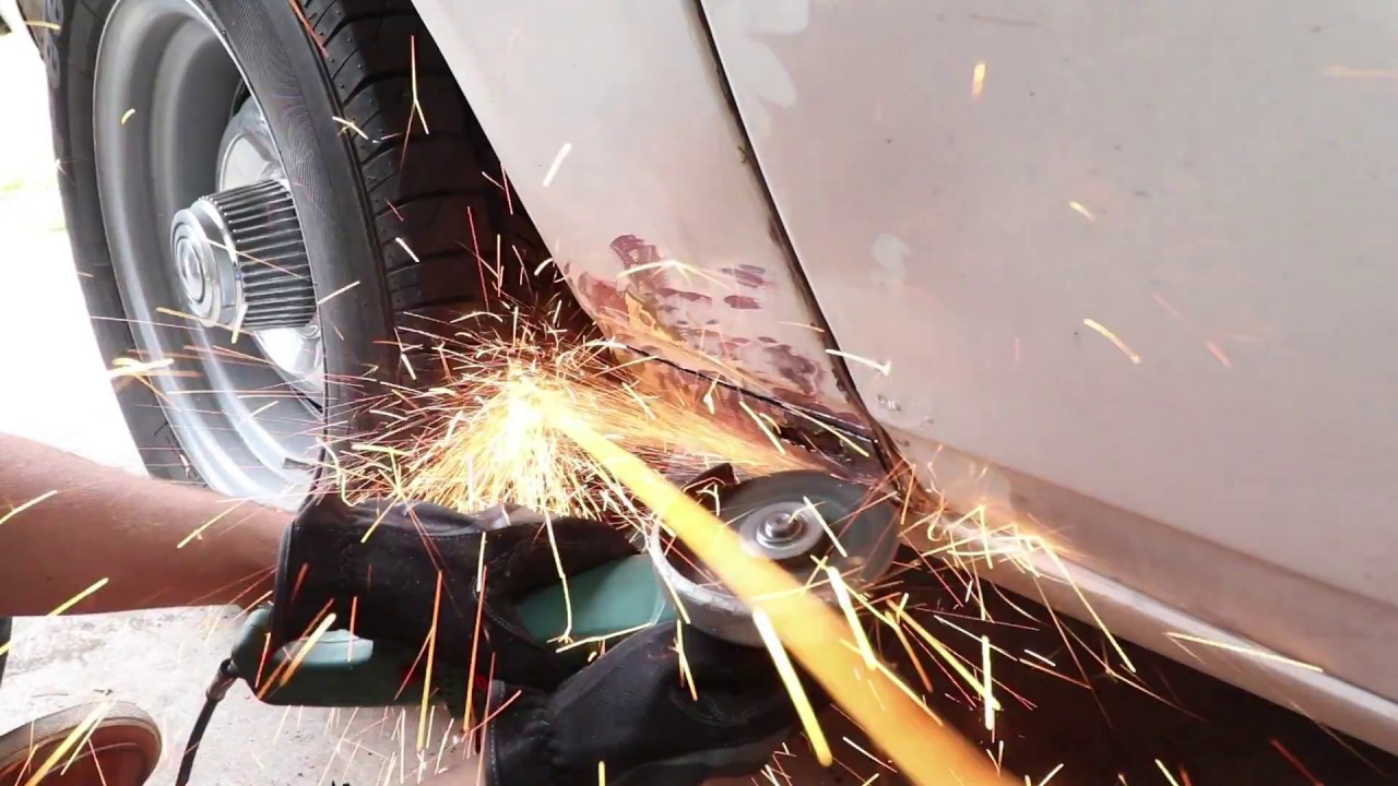 Rust repair on the Camaro Project