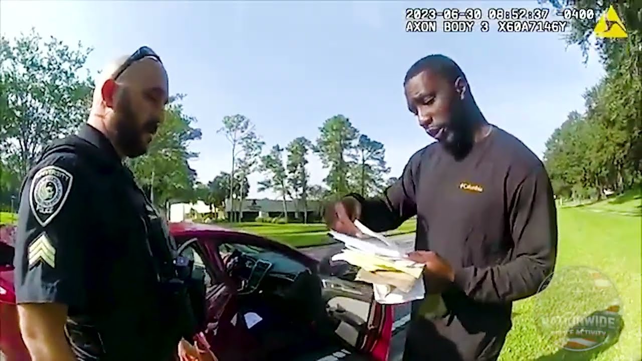 BodyCam shows murder suspect escape Police Officers  Orlando Florida