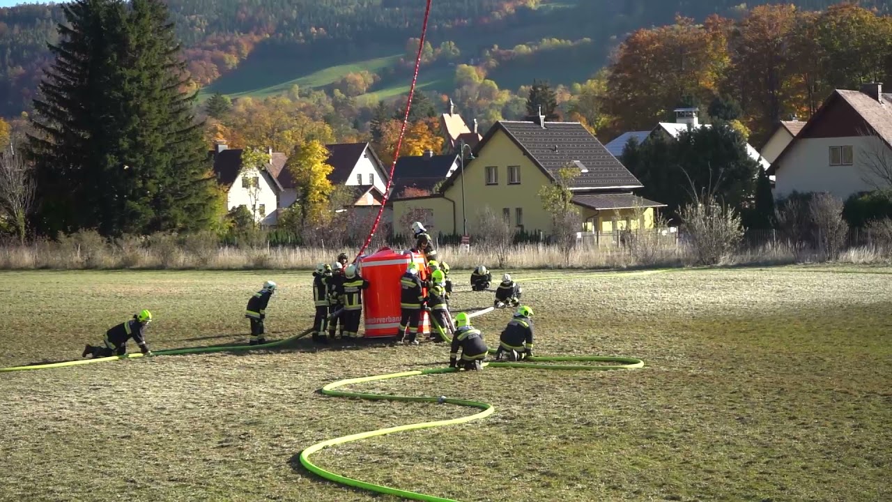 Waldbrand in Hirschwang