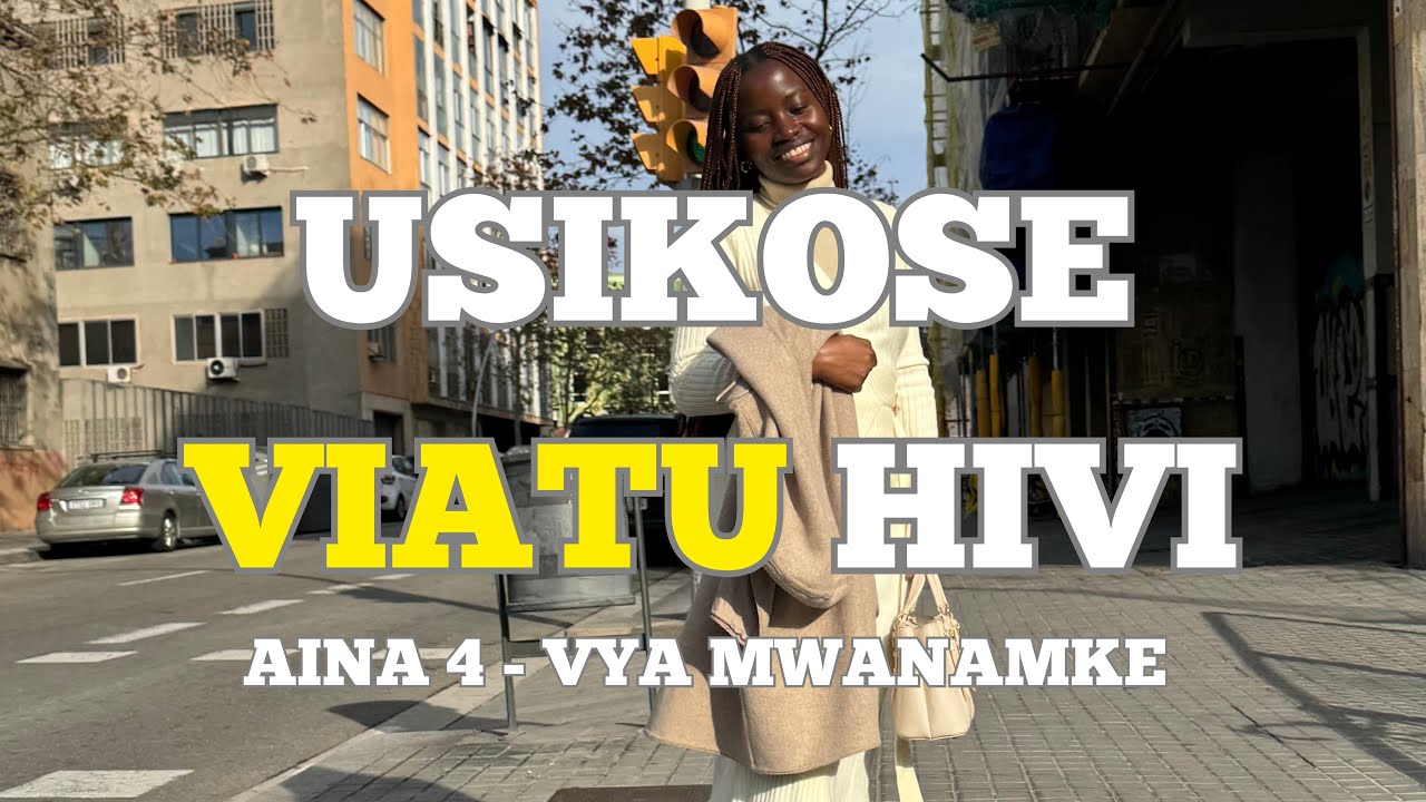 Kuwa na muonekano nadhifu, wenye kuvutia FURSA.