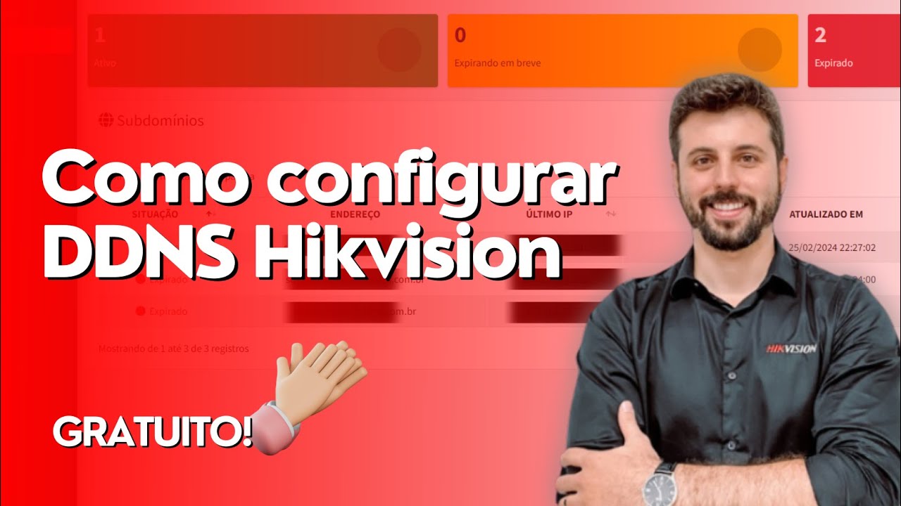 Como configurar o HikDDNS | DDNS Gratuito Hikvision