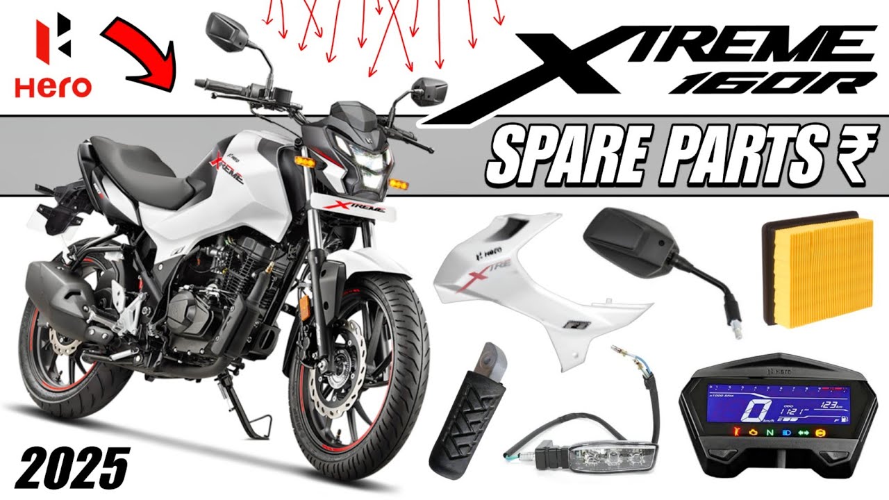 HERO XTREME 160R SPARE PARTS PRICE 🖤⚪ | +91 98932 35053 🚚🇮🇳 HOME DELIVERY ONLINE SHOPPING