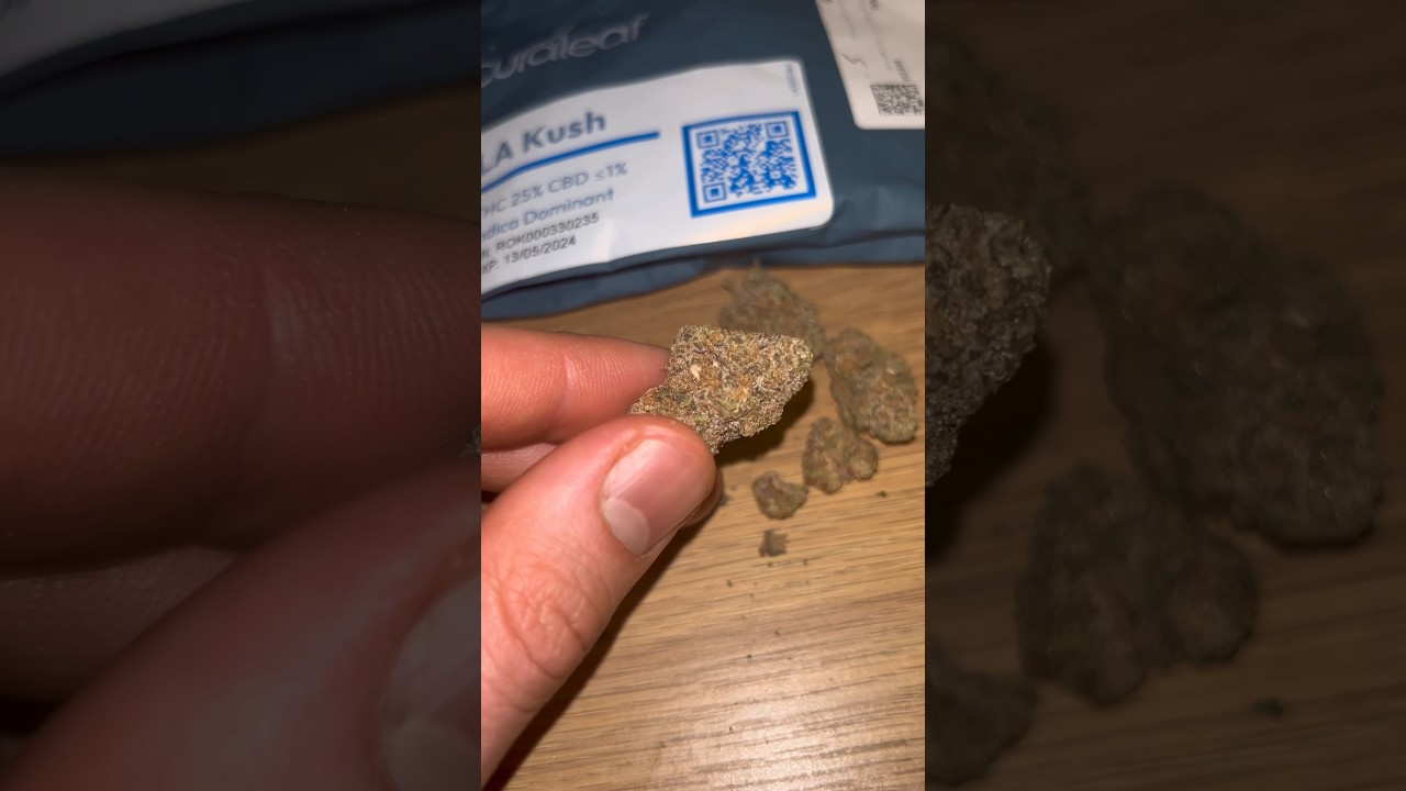 LA kush Cake UK Medical Cannabis By Curaleaf🤯😱 #shorts #ukmedical