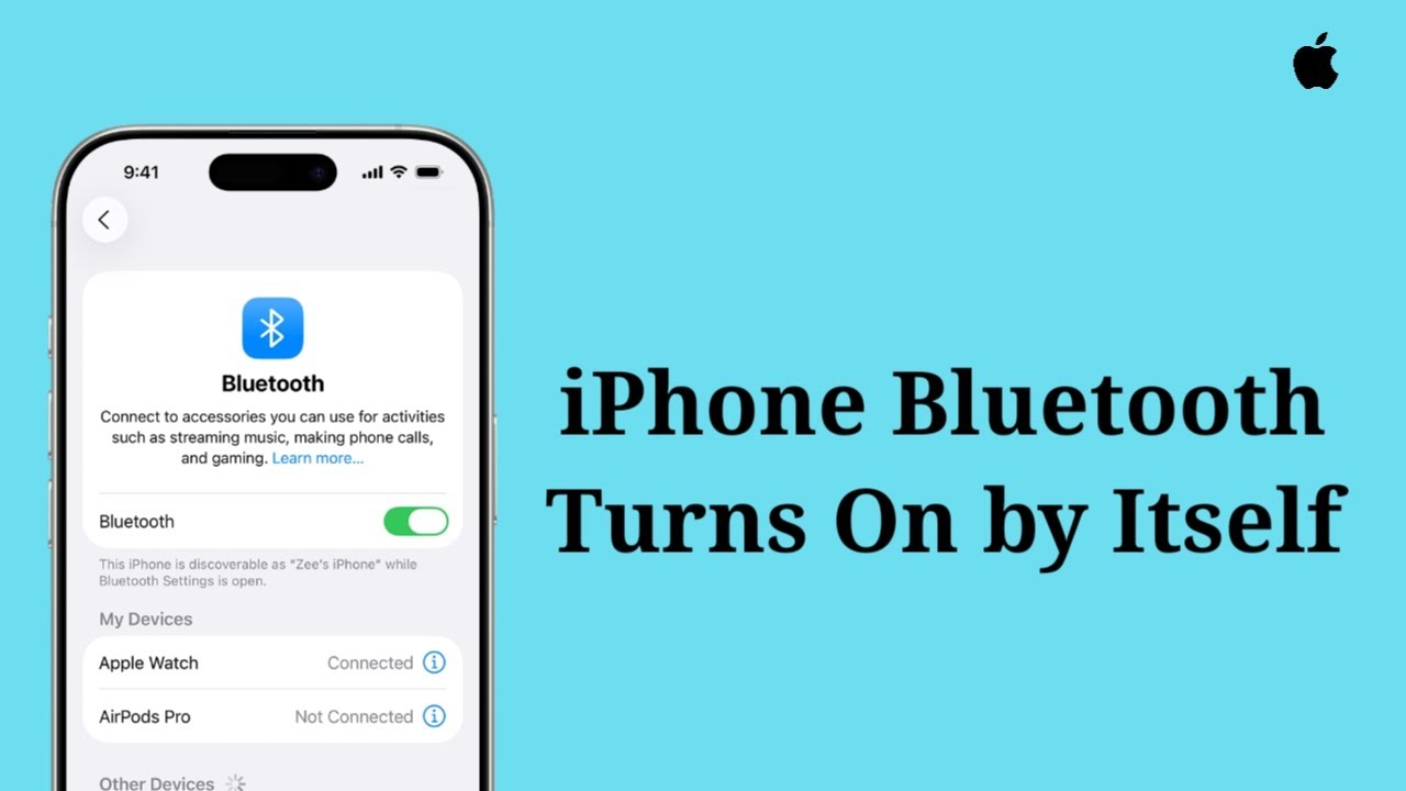 Bluetooth на iPhone сам включается после обновления iOS 17.5.2 (Решение)