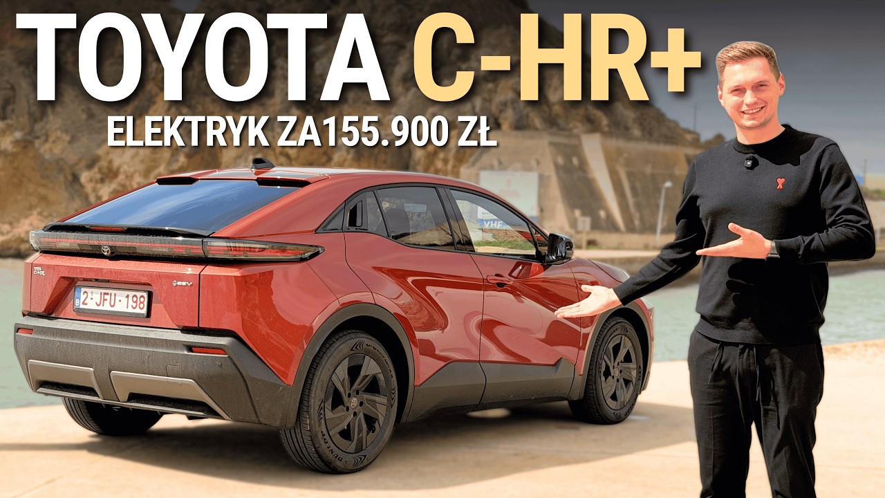 NAJNOWSZA TOYOTA C-HR+ W ELEKTRYKU... 🤔 Czy warto ją kupić?