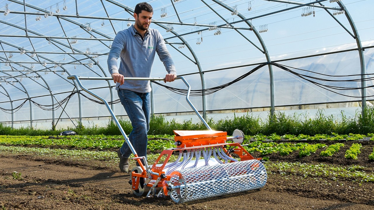 This 12-Row Seeder Is a Must-Have for High Density Greens Growers