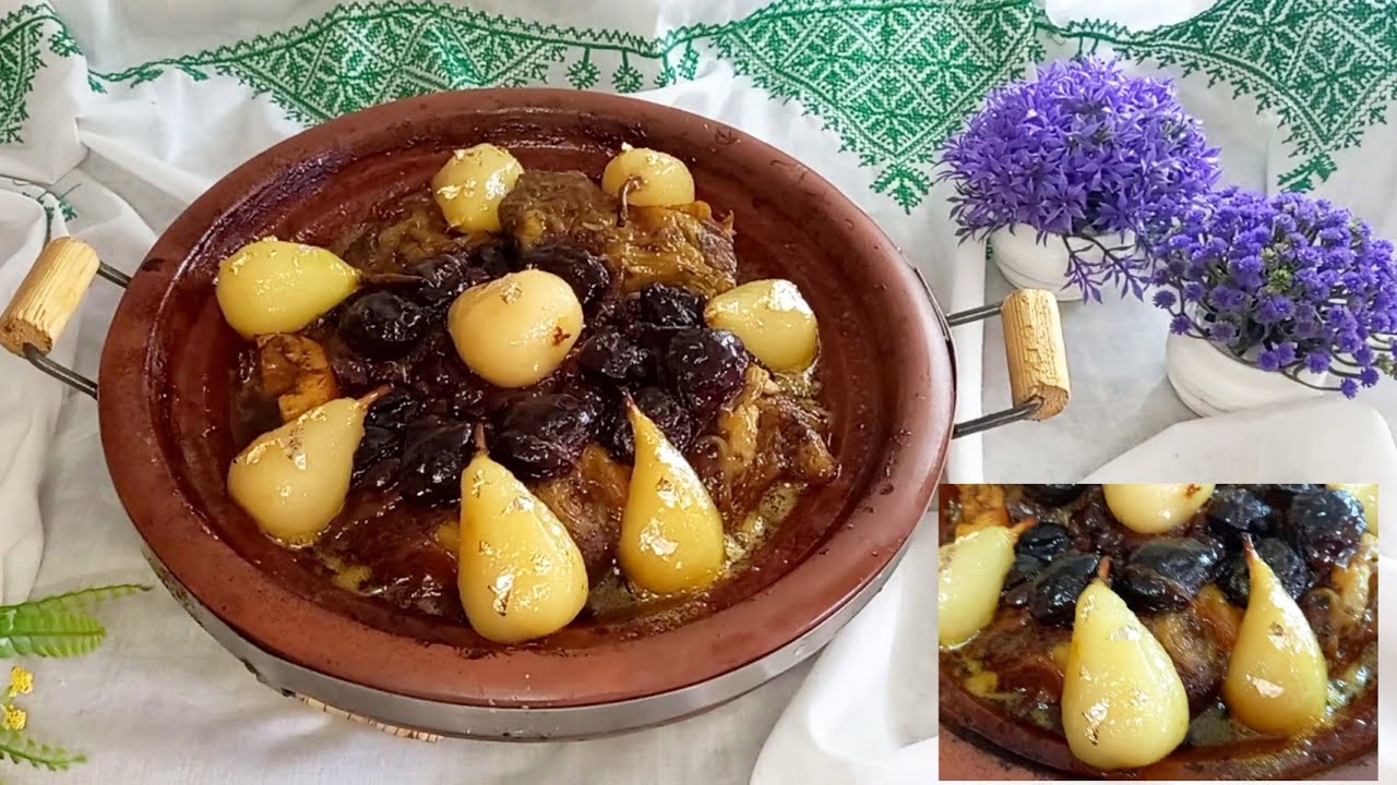 طاجين اللحم وبعويد لذيذ ومعسل بطريقة سهلة كيجي معلللك متشبعوش منو😍😍😍