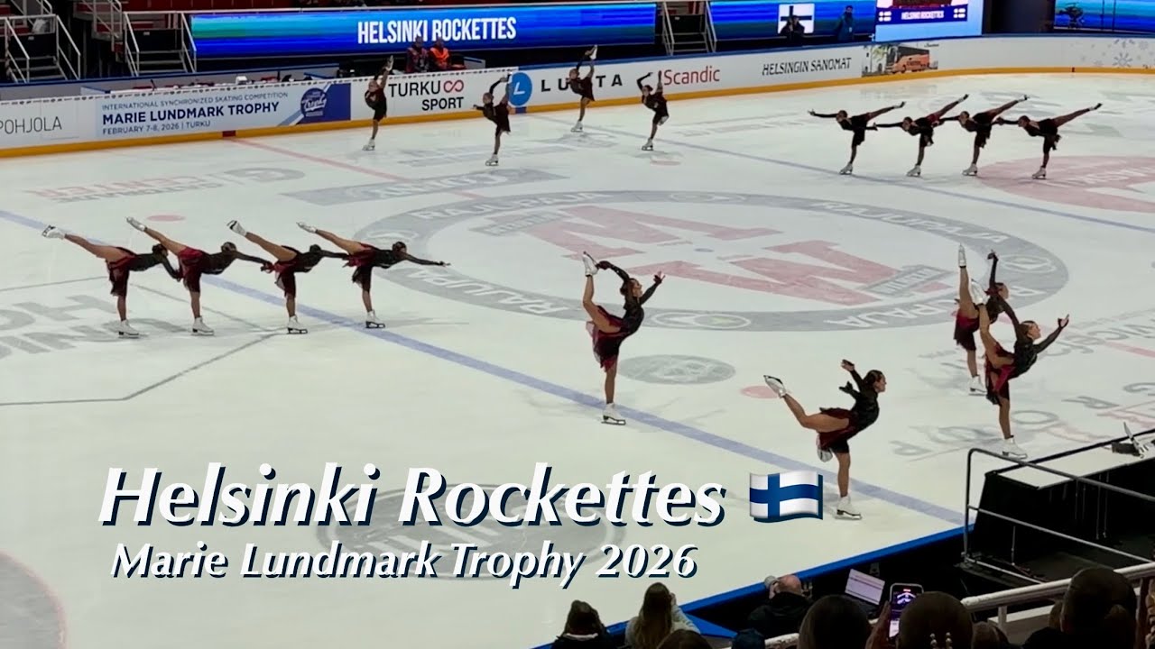 Helsinki Rockettes FS 🇫🇮 Marie Lundmark Trophy 2026 - Synchronized skating