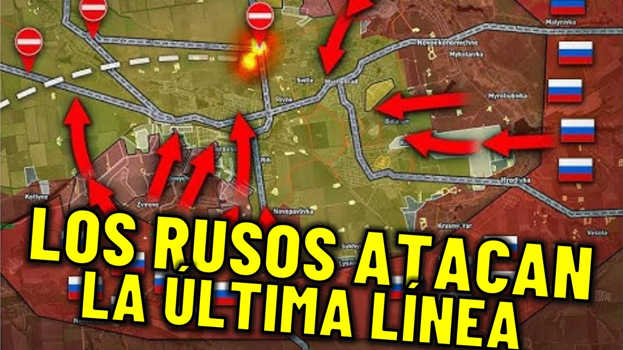 MAPA de la Guerra: Ruptura Rusa en Zaporiyia y Situación del Frente