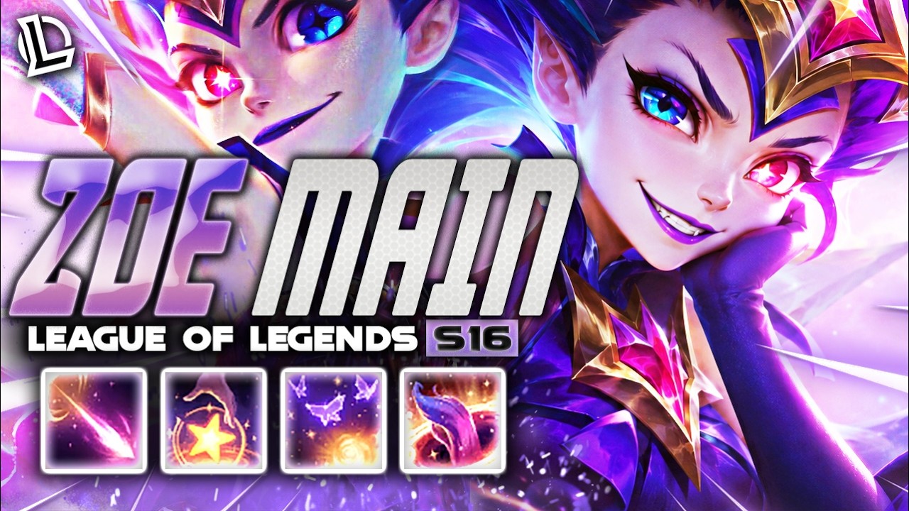 ZOE MONTAGE #29 - ZOE MAIN | Ez LoL Plays