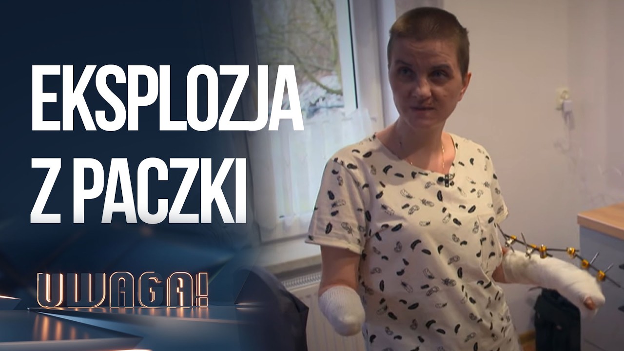Kiedy paczka wybuchła, omal nie zginęła, dziś układa życie na nowo | UWAGA! TVN