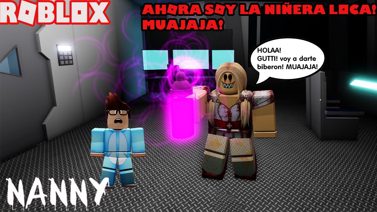Jugamos Nanny! Ahora Soy La Niñera Loca Kawaii Darks! Muajaja! 😈🤭