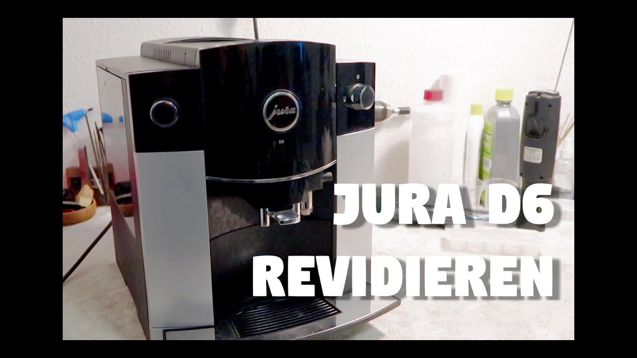 Jura D6 komplett revidieren/reinigen (Brühgruppe, Auslauf, Mahlwerk) #ebaykauf.Nr1