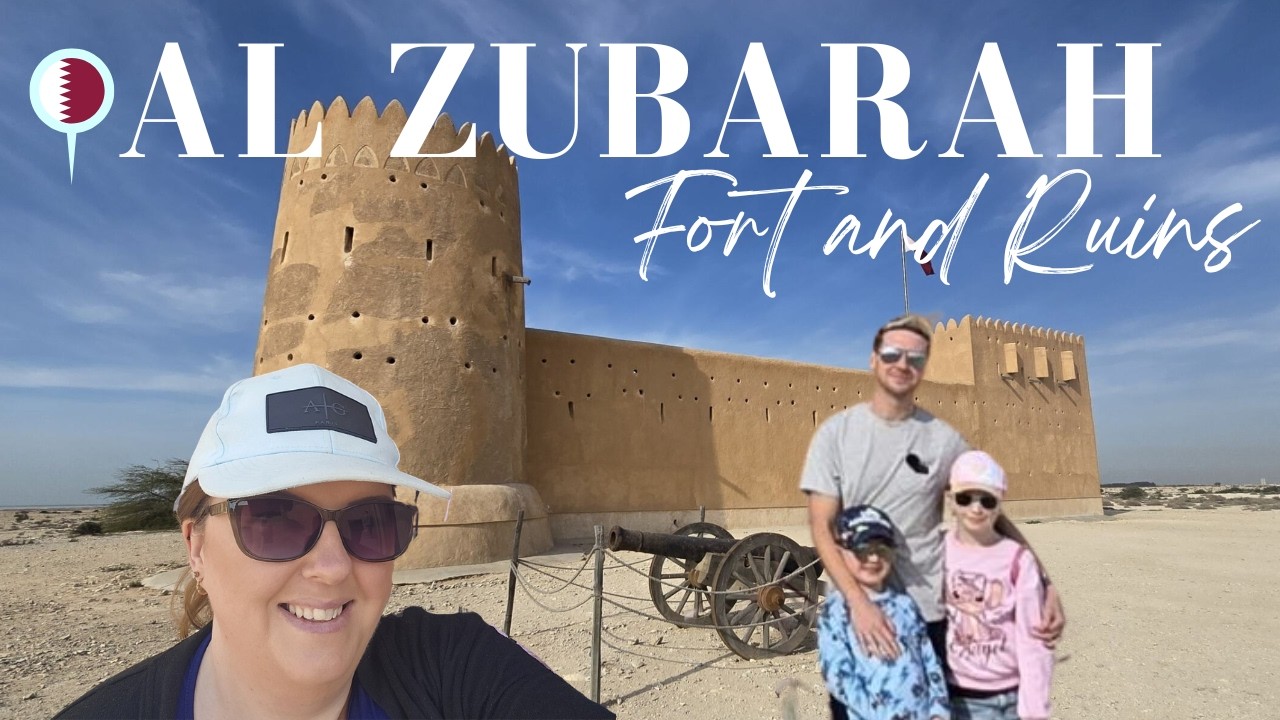 Our Family Day Out at Al Zubarah Fort 🏰 | Exploring Qatar’s Historic Treasure