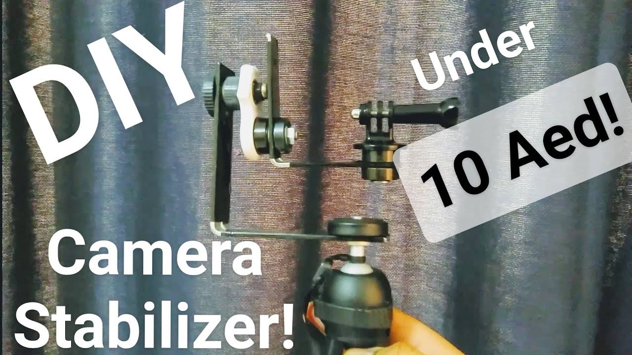 DIY Camera stabilizer for action camera