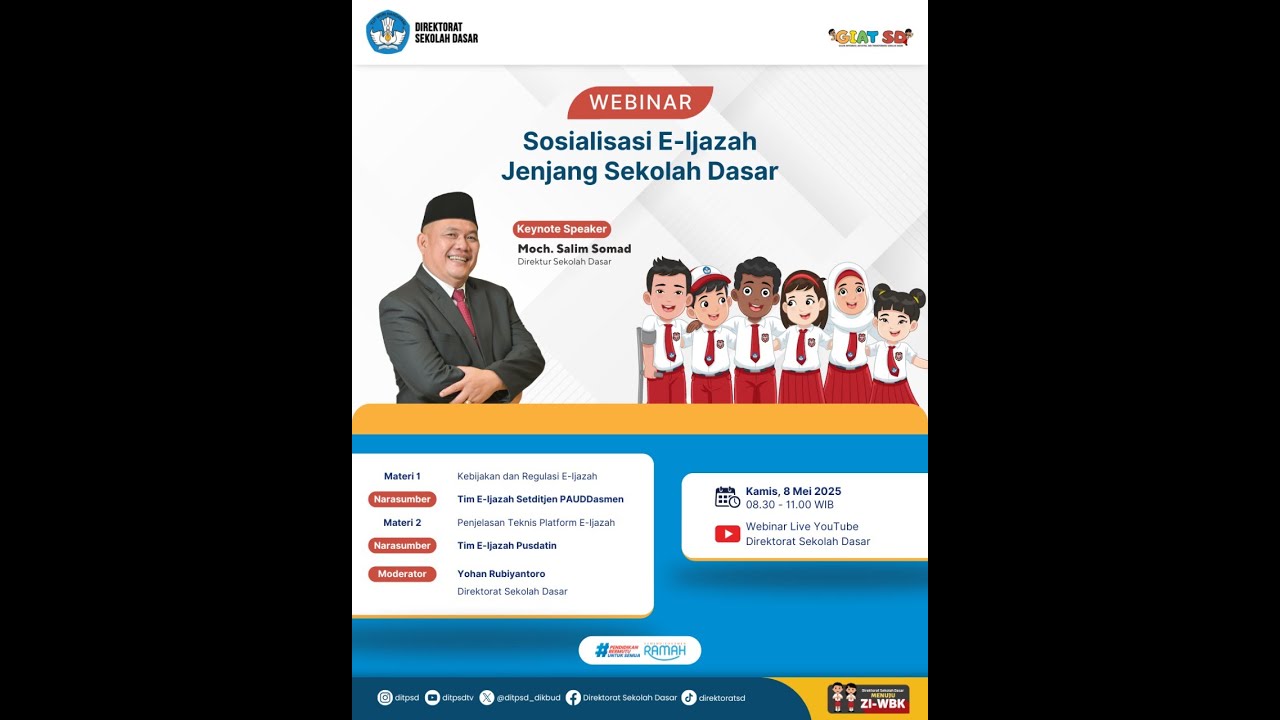 Sosialisasi E-Ijazah Jenjang Sekolah Dasar