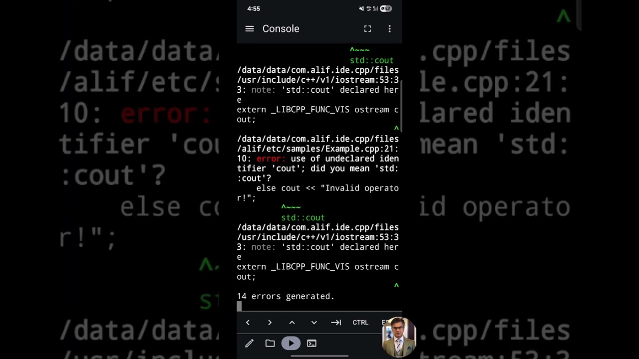 How to Code C++ on Android Phone (Simple Calculator Demo!)