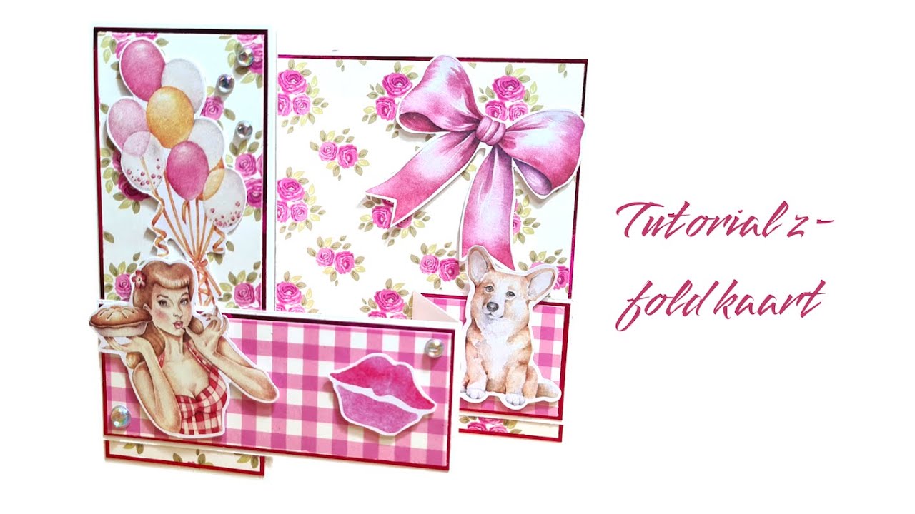 Tutorial Z-Fold kaart, de meest eenvoudige manier 🤩 | Beginnersvriendelijk #kaartenmaken