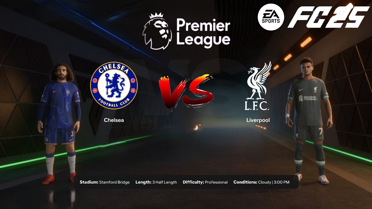 FC 25 - Chelsea vs Liverpool | Premier League 24/25 | Full Match