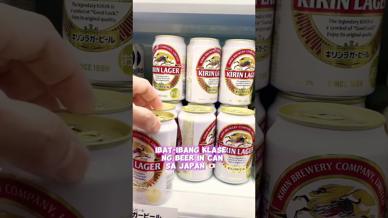 Different kinds Of Beer In Can \ Japan 🇯🇵 | HeavenSky’s vlog