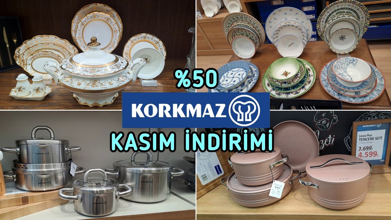 korkmaz da %50 kasım indirimi 🌹 çeyiz alışverişi | çeyizlik ürünler | çeyiz mağazası turu