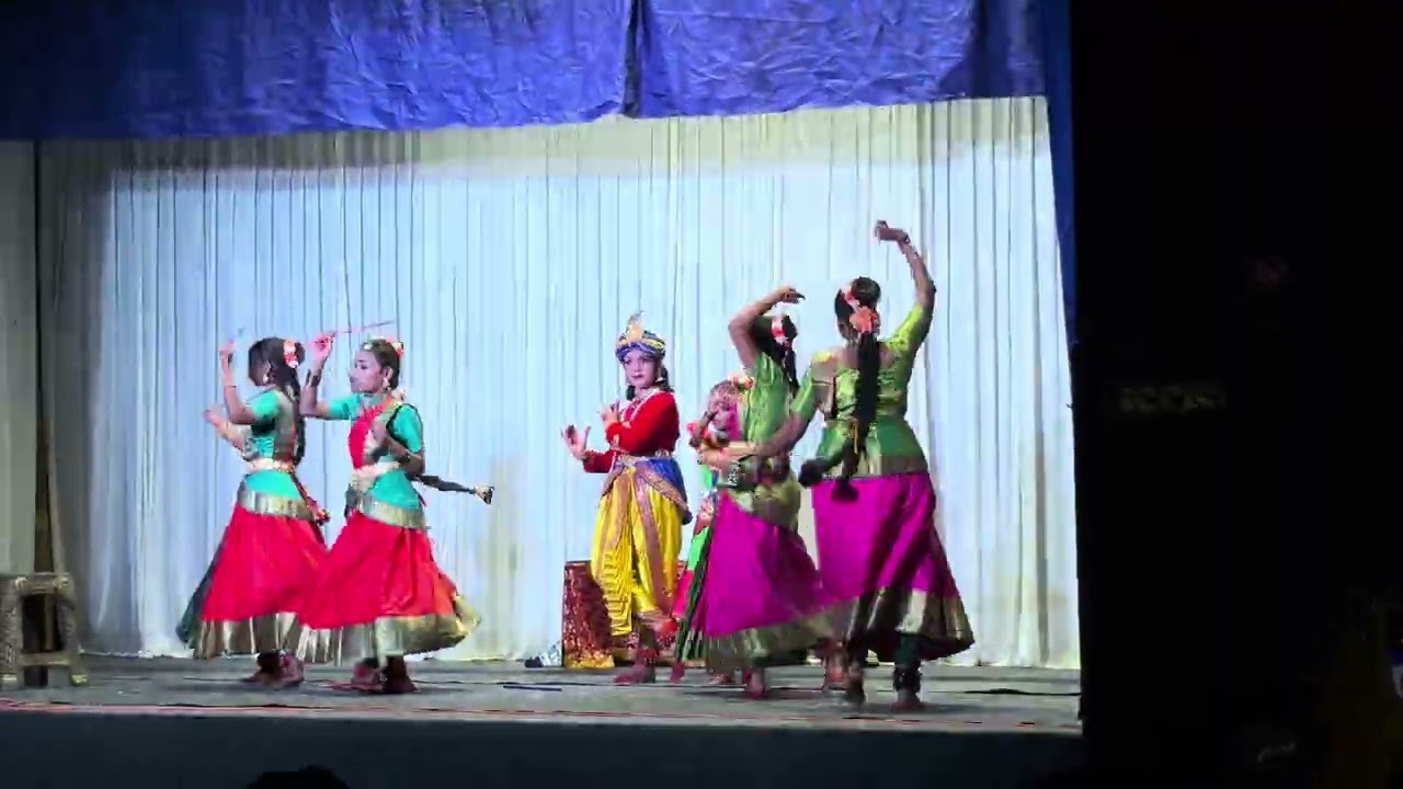 Rugmini swayamvaram - Vettekaran Temple Kuttippuram #kuttippuram #stageperformance #rukminikalyanam 