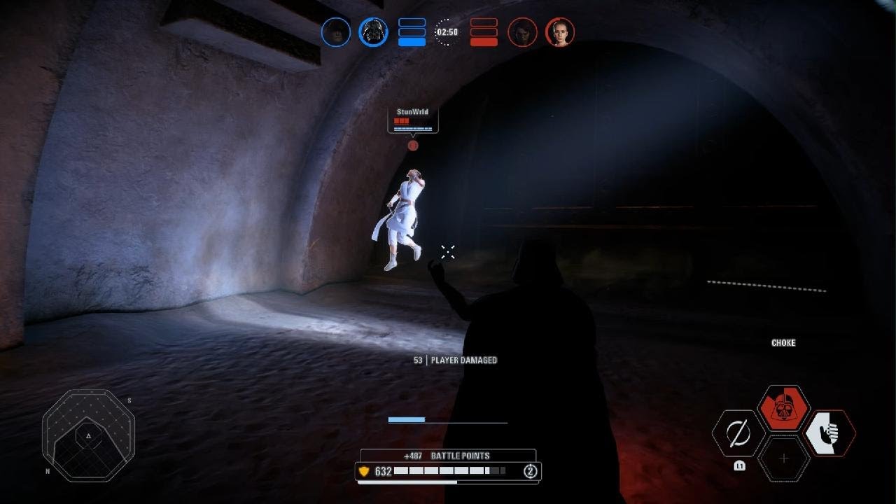 Aura farming with Darth Vader in Battlefront 2