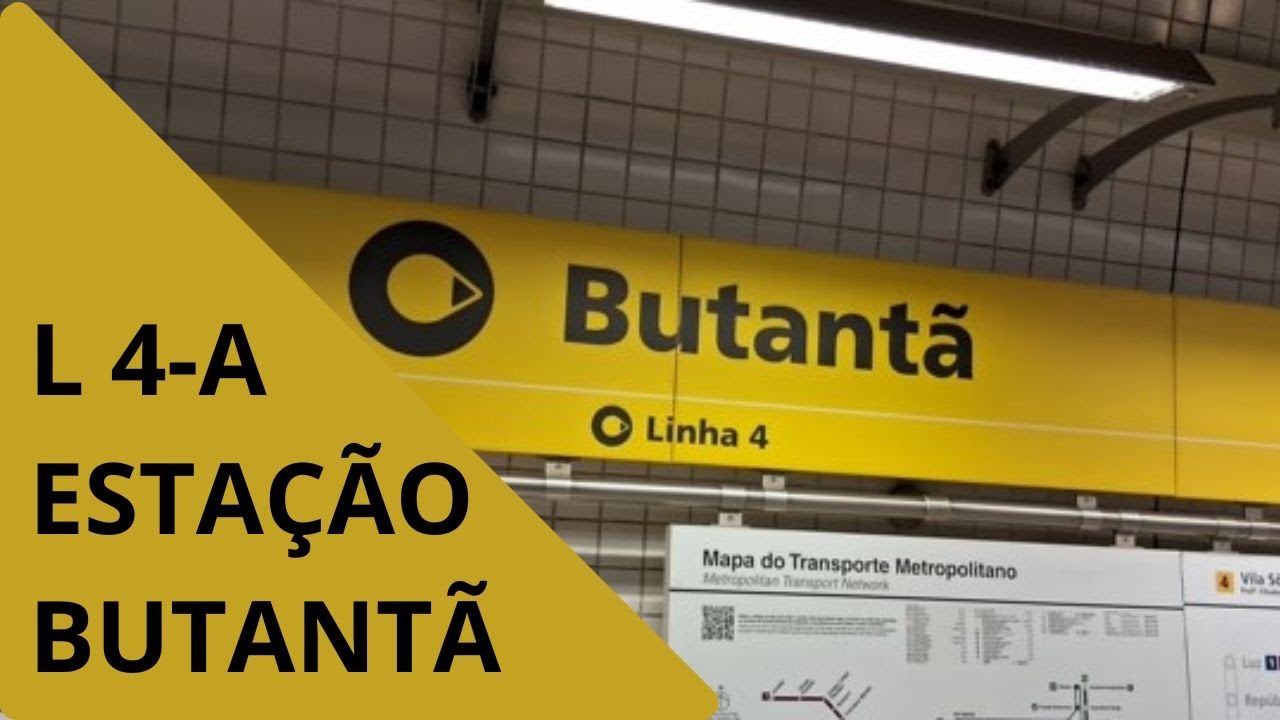 Estação Butantã - Linha 4 Amarela - Metrô de São Paulo