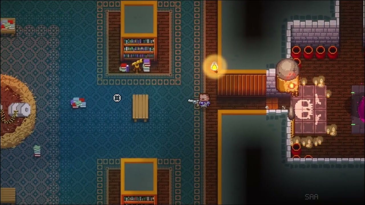 ENTER THE GUNGEON // CHAMBER 1 BOSS + UNLOCK SECRET CHAMBER