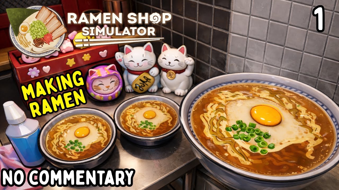 Ramen Shop Simulator! 🍥🍜 I'M ADDICTED TO THIS GAME | Longplay No Commentary