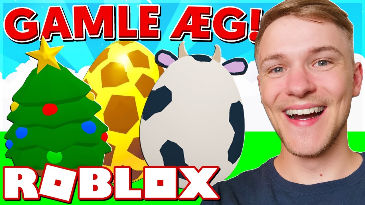 ÅBNER *ALLE* MINE GAMLE ÆG! | Adopt Me Roblox Dansk