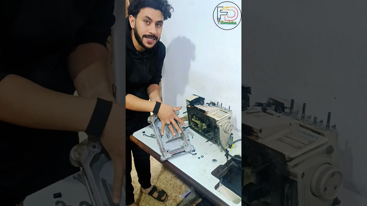 تنظيف حوض الزيت للماكن الاوفر #ابراهيم_فؤاد