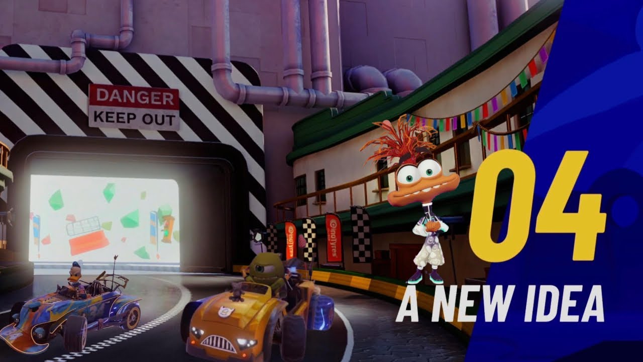 Disney Speedstorm - Journey of Emotions (Mike Deluxe kart pack)