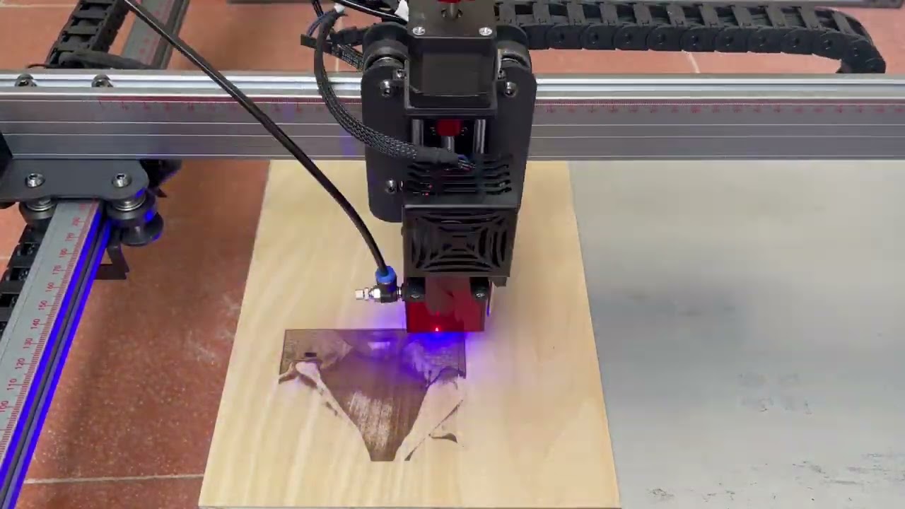 Two Trees TS2 Laser Engraver  - The Engraving Performance.