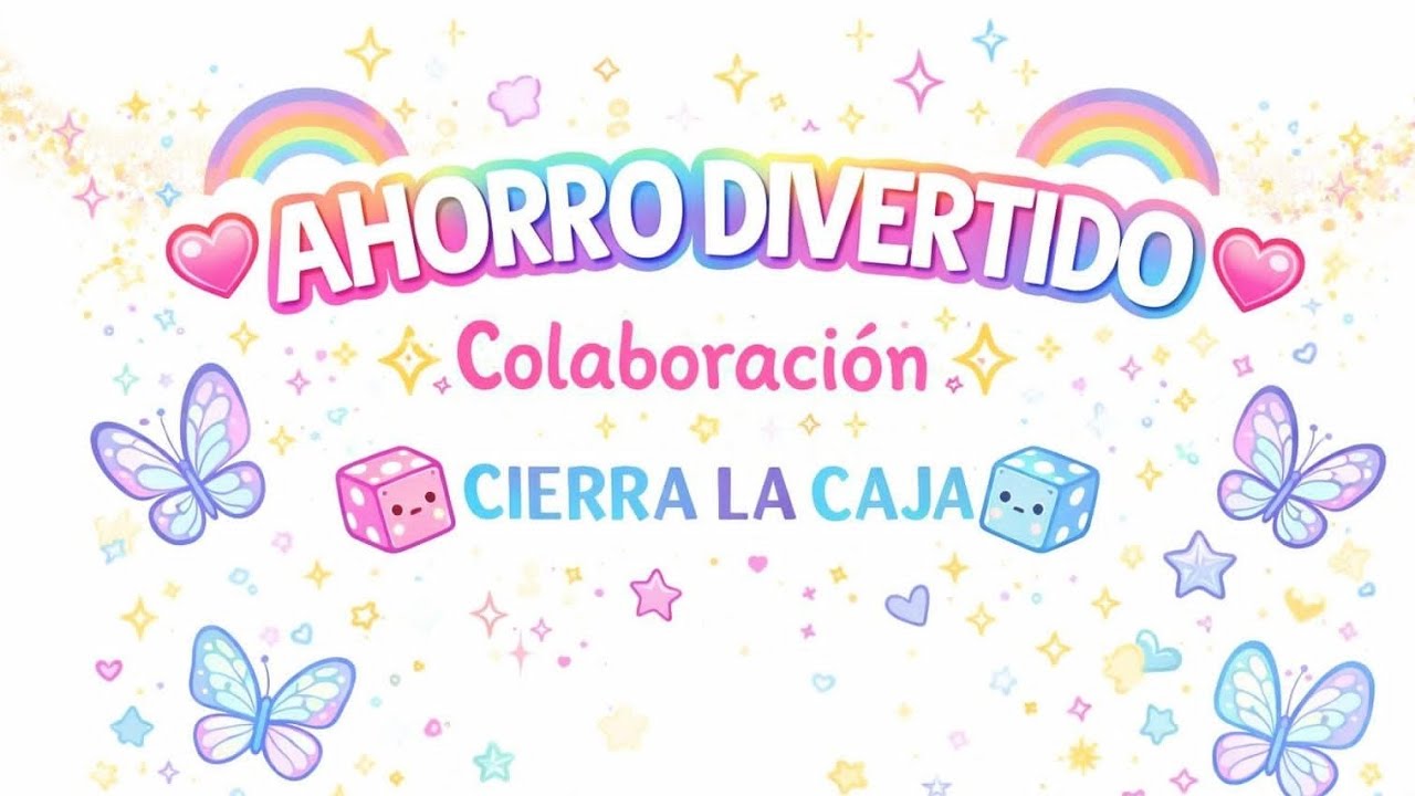 Ahorro divertido colaboración 🩷🤭🫰🍀 