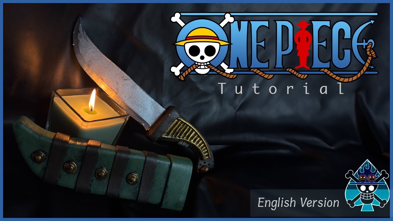 Tutorial: How to Make Portgas D. Ace's Dagger 🔥 ONE PIECE 🔥 Patterns for Ace Cosplay Knife