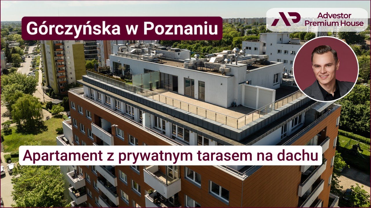 Unikatowe mieszkanie w Poznaniu z prywatnym tarasem na dachu