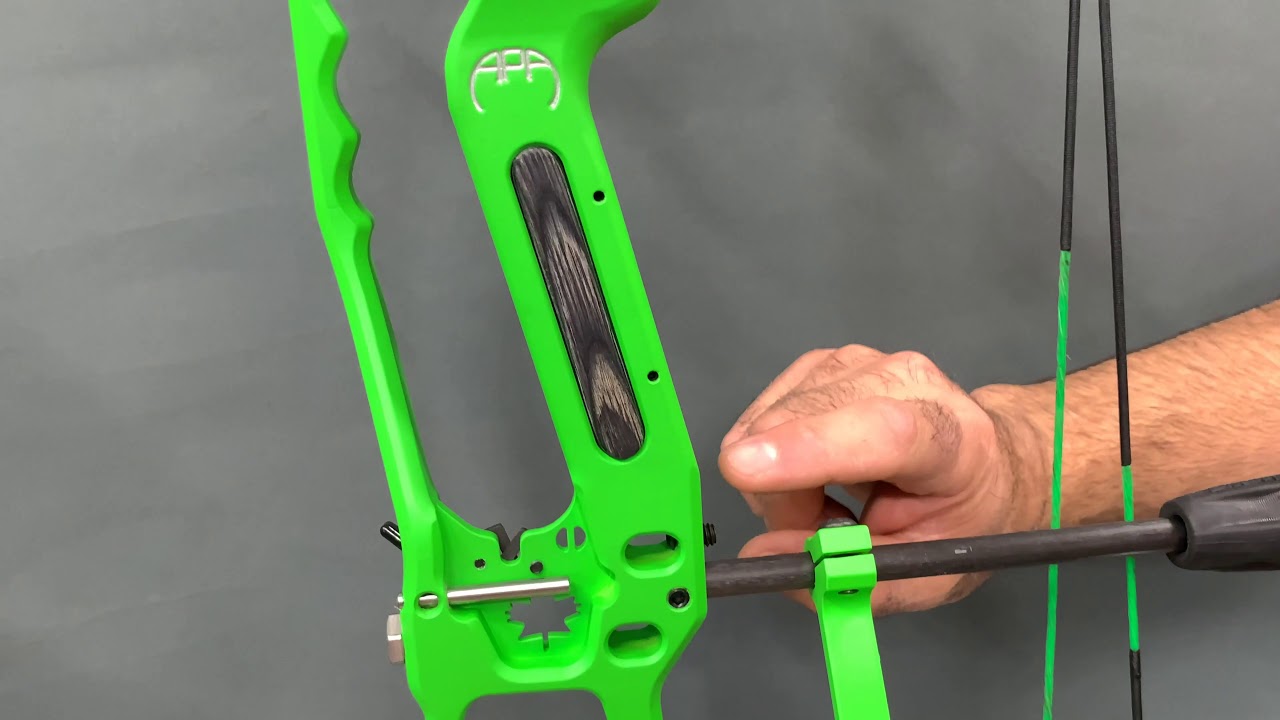 APA 2020 NEW Black Mamba Target Riser Features