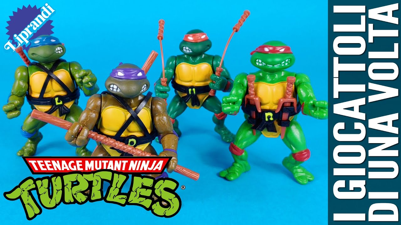 PLAYMATES TOYS - TEENAGE MUTANT NINJA TURTLES - BACK THEN 1988