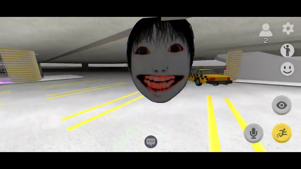 Yoshie chasing me in the mall nextbot online 