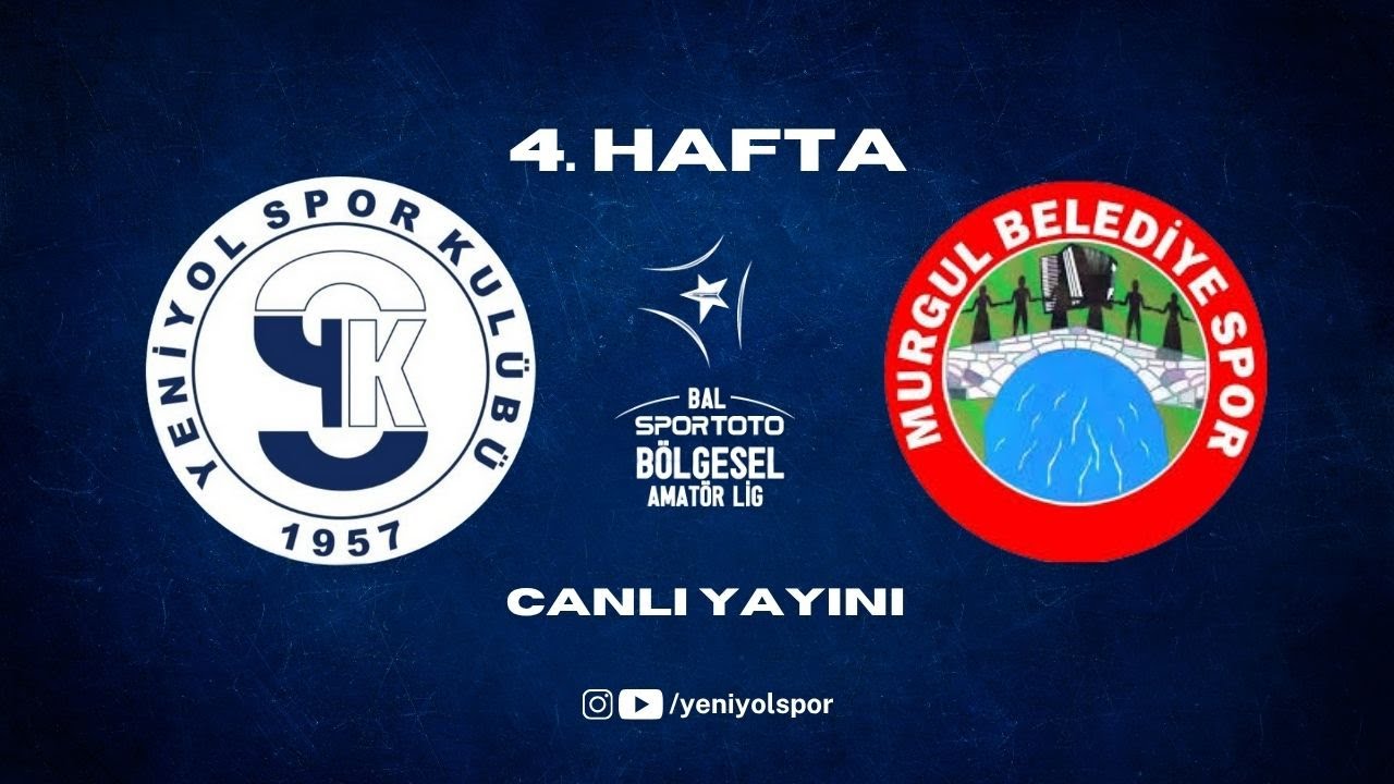 YENİYOLSPOR - MURGUL BELEDİYESPOR BAL LİGİ 4.HAFTA CANLI YAYINI