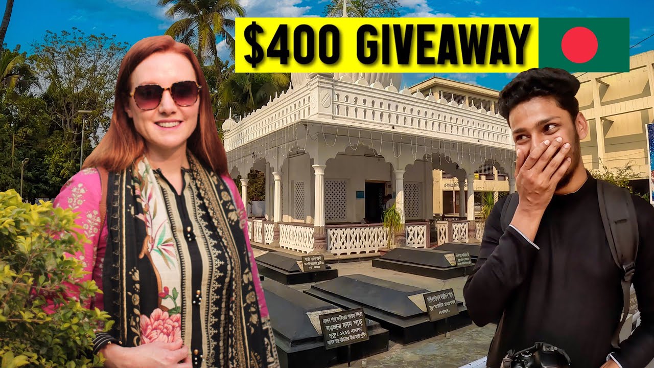 🇧🇩Young man gets $400 surprise @mazharpictures