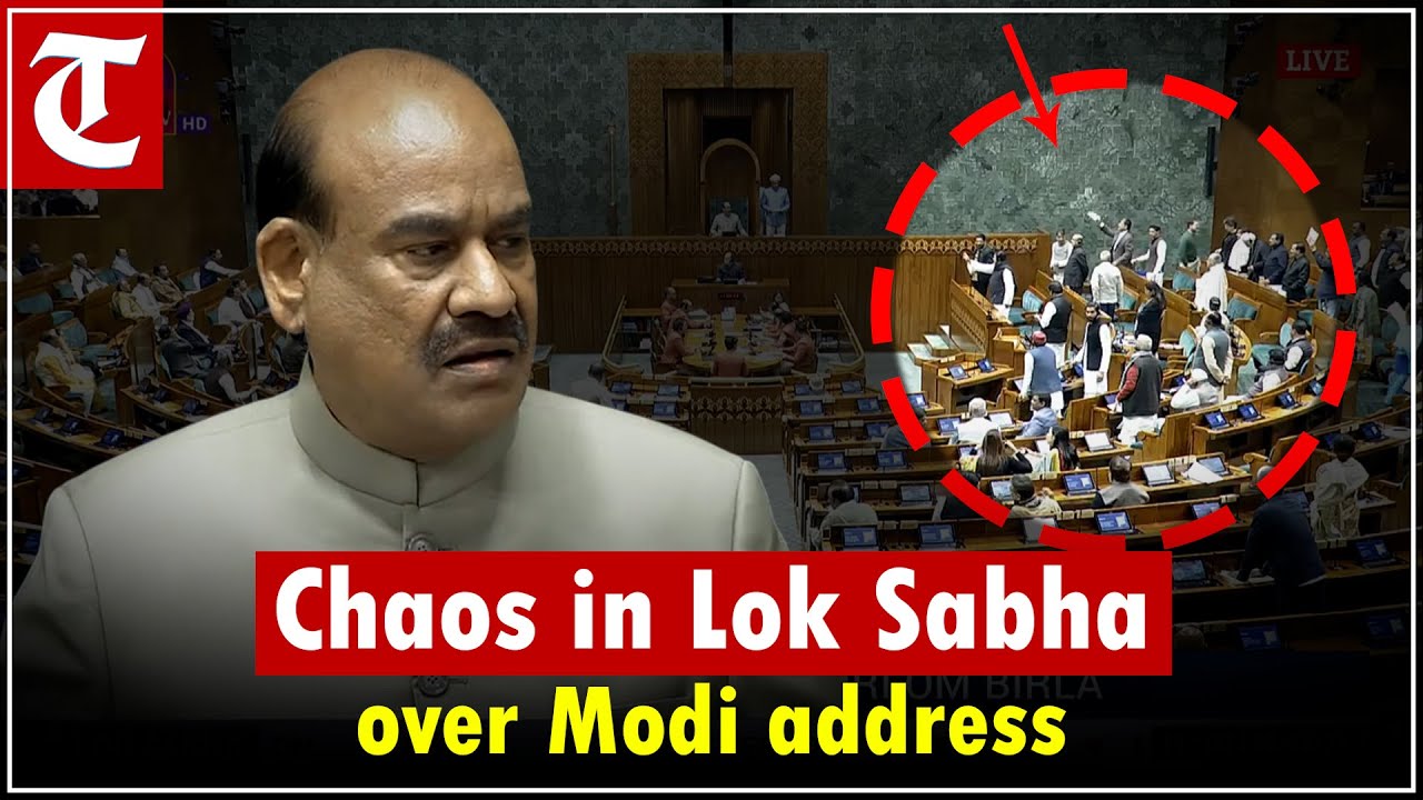 Massive Uproar in Lok Sabha | PM Modi Denied Speech, Opposition Protests